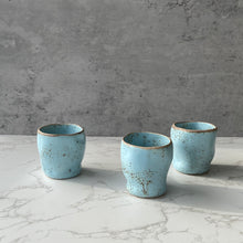 Load image into Gallery viewer, Bamboo Handled Square Tea Set with Square Cups (plate not include)
