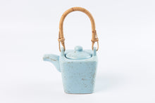 Load image into Gallery viewer, Bamboo Handled Square Tea Pot
